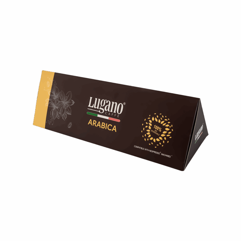 Lugano Caffè Arabica Espresso Capsule Triangular Pack 10 Pcs