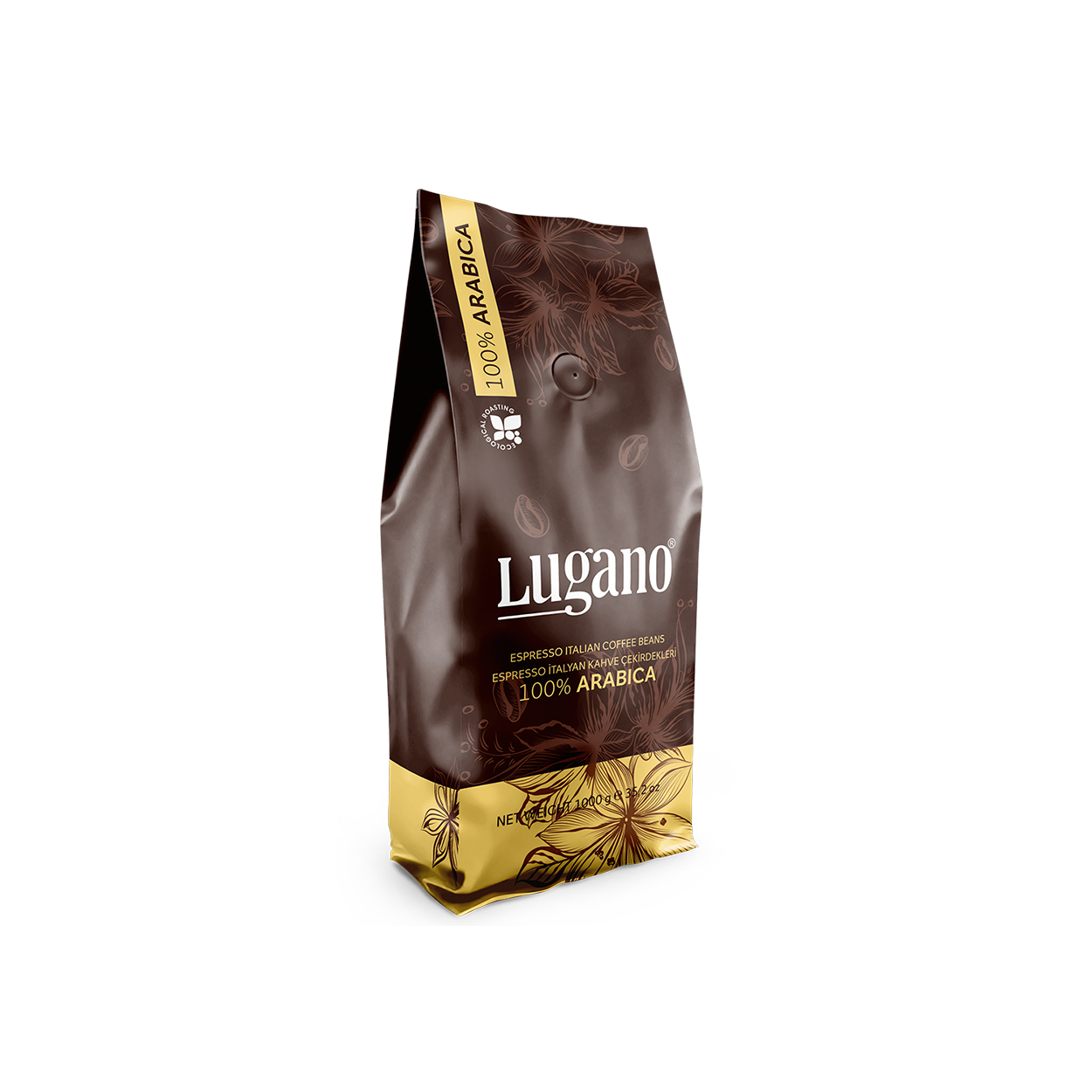 Lugano Caffè Arabica Espresso Coffee Beans 1 Kg pack Lugano Caffè Arabica Espresso Coffee Beans 1 Kg pack