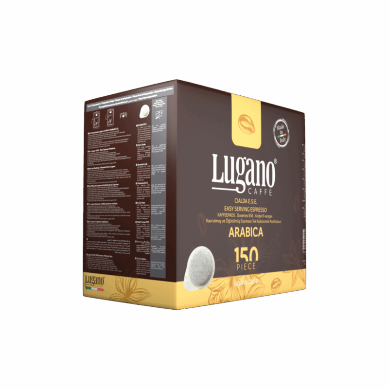 Lugano Caffè Arabica Espresso Pod 150 pcs Value Pack