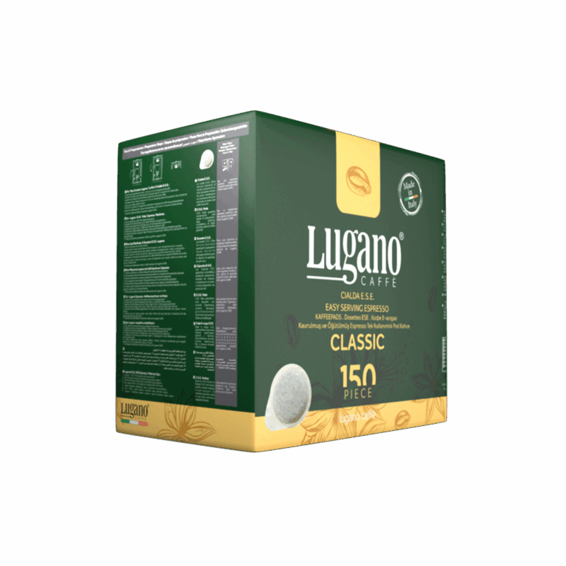 Lugano Caffè Classic Espresso Pod 150 pcs Value Pack