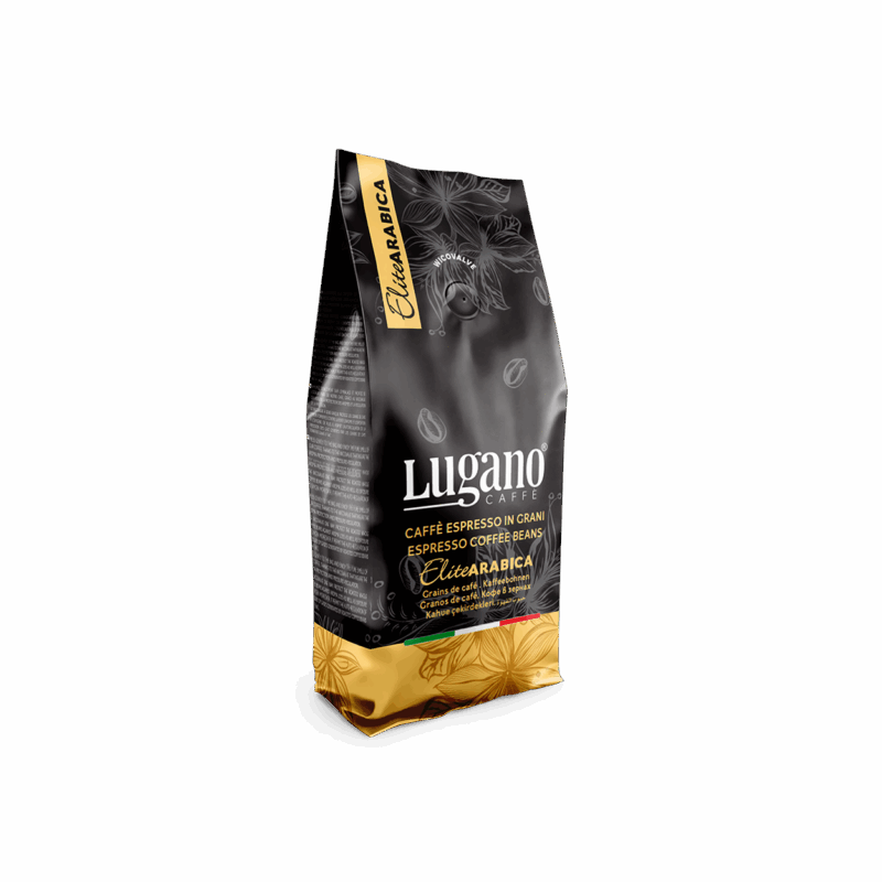 Lugano Caffè Elite Arabica Espresso Coffee Beans 1 Kg pack