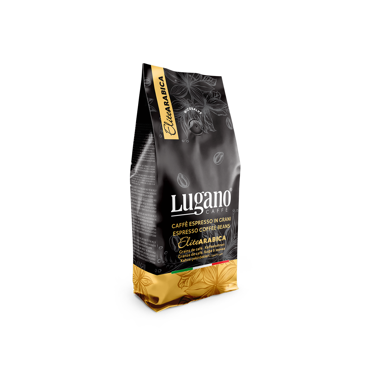 Lugano Caffè Elite Arabica Espresso Coffee Beans 1 Kg pack Lugano Caffè Elite Arabica Espresso Coffee Beans 1 Kg pack