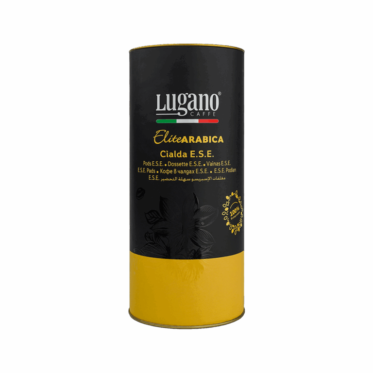 Lugano Caffè Elite Arabica Espresso Pod 18 pcs cylinder pack