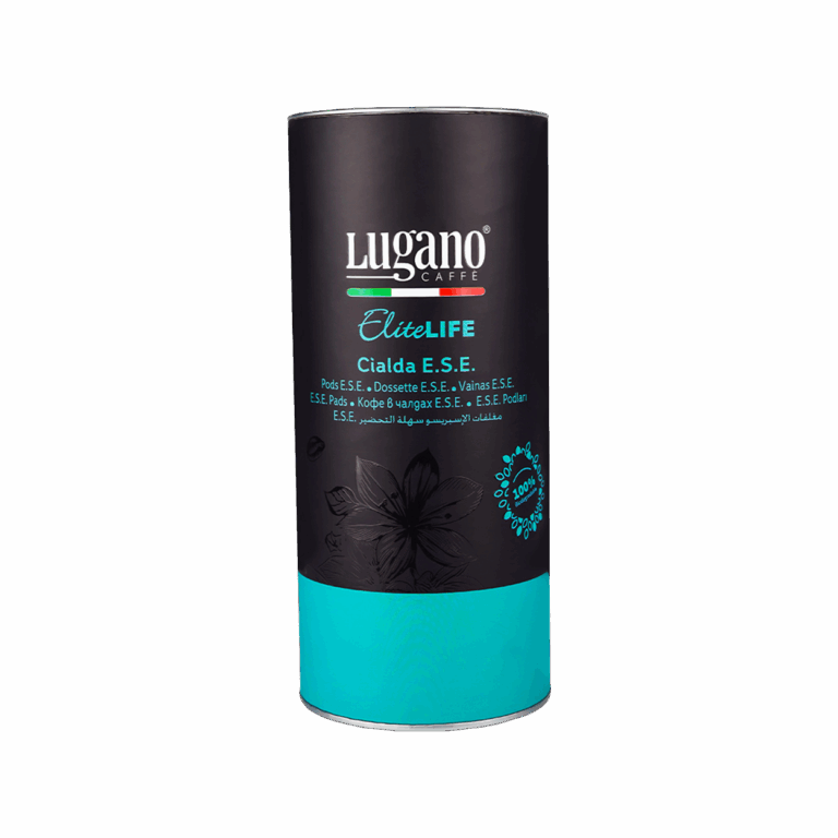 Lugano Caffè Elite Life Espresso Pod 18 pcs cylinder pack