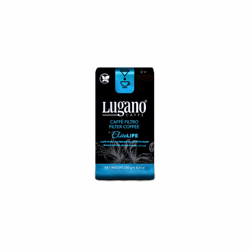 Lugano Caffè Elite Life Filter Coffee 250 Gr Vacuum Pack