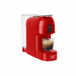 Lugano Elite Mini Espresso Machine Pod & Capsule Compatible Red Color