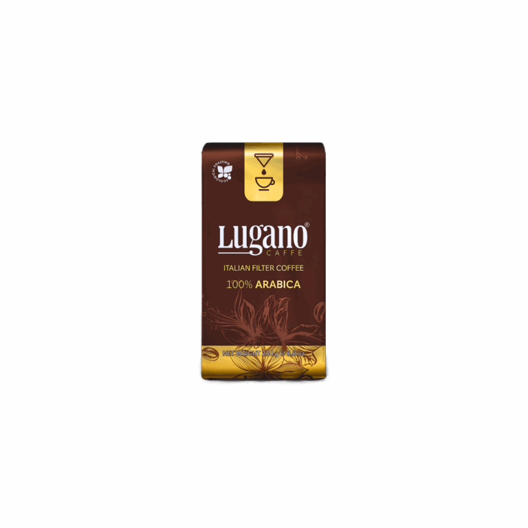 Lugano Caffè Arabica Filter Coffee 250 Gr Vacuum Pack