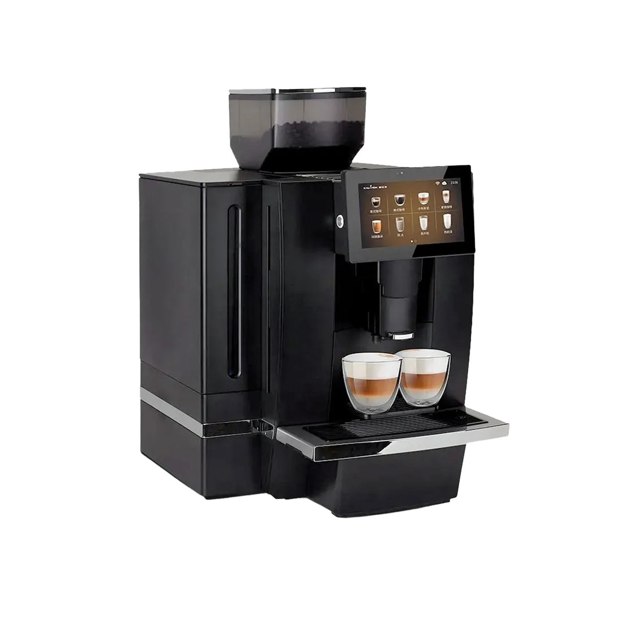 Lugano Caffe L'idola Pro Full Automatic Coffee Machine front side Lugano Caffe L'idola Pro Full Automatic Coffee Machine front side