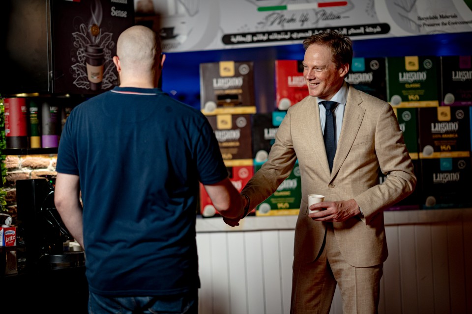 Lugano Caffè Sponsors a UN Diplomatic Event in Libya (5)