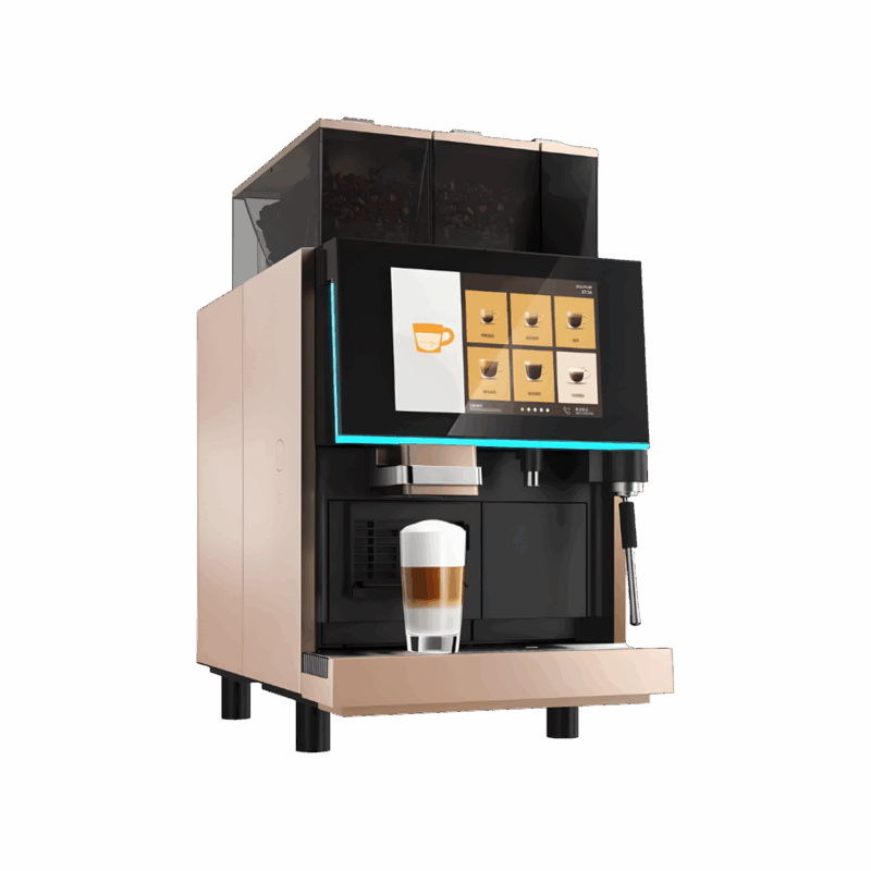 Lugano Vivace Full Automatic Coffee Machine left side 2