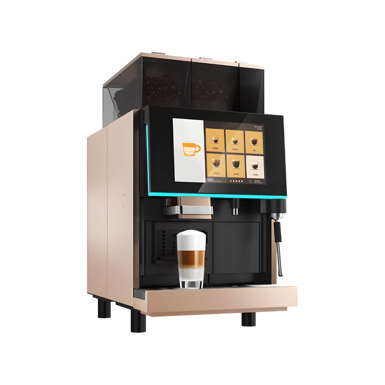 Lugano Vivace Full Automatic Coffee Machine left side 2 Lugano Vivace Full Automatic Coffee Machine left side 2