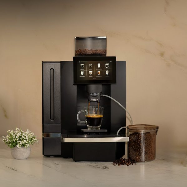 Lugano Caffe L'idola Pro Full Automatic Coffee Machine in an elite position