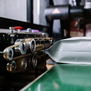 Espresso Pack Aluminum Foil bag closing with automated production line