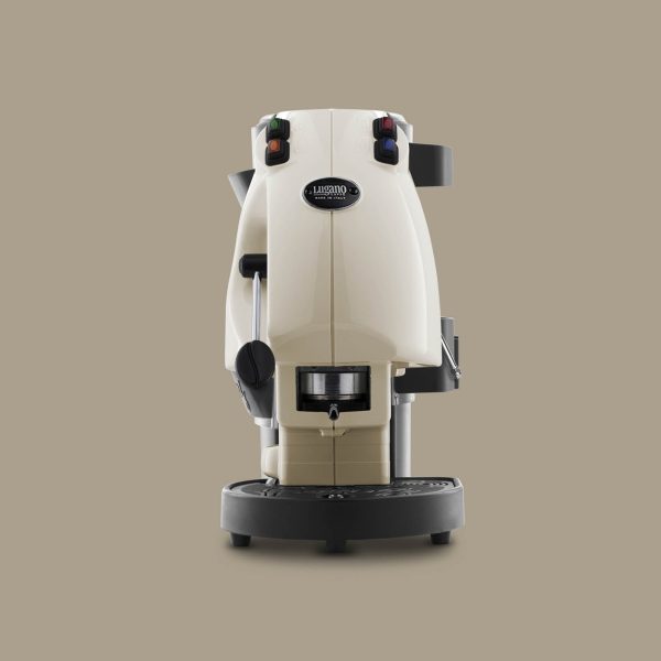 Uno Espresso Machine beige color on a beige background