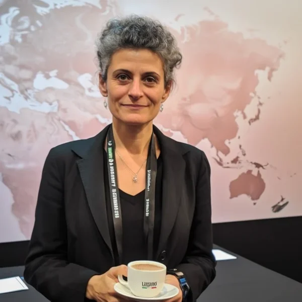 Lugano Caffe SRL representative at the international green coffee summit